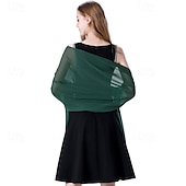 billige bryllup gjesteomslag-sjal wraps for kvinner bryllup kveld chiffon myke sjal for bryllup gjest brude skjerf