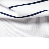 preiswerte Herren Elite Hoodies &amp; Sweatshirts-Herren Pullover Gerippt Stricken Normale Oberteile Farbblock Gestreift Rundhalsausschnitt Strickware Täglich Outdoor Urlaub Bekleidung Frühling Herbst Wein Marineblau S M L