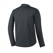 economico Felpe e Sweatshirt Elite da Uomo-Per uomo Felpe con cappuccio e zip Felpa con zip corta Nero Verde chiaro Grigio scuro Beige Colletto Mao Semplice Cool Casual Atletico Abbigliamento Felpe con cappuccio Felpe Manica Lunga