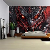 abordables animaux tentures-Tapisserie Murale Artisanale Grand Tapisserie Décor Mural Photo Arrière-plan Couverture Rideau Décoration Maison Chambre Salon