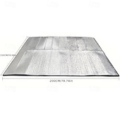 cheap Camping Accessories-Portable Moisture Proof Mat Comfortable Outdoor Camping Double Sided Moisture-proof Auminum Foil Foam Mat Picnic Camping