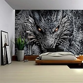 abordables animaux tentures-Tapisserie Murale Artisanale Grand Tapisserie Décor Mural Photo Arrière-plan Couverture Rideau Décoration Maison Chambre Salon