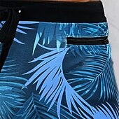 billiga Herrarnas simshorts-Herr Badshorts Badkläder Underdelar Snörning Simmning Surfing Strand Vattensport Tropisk Sommar Vår