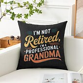 billige &quot;Quotes&amp;Saying Style&quot;-vintage dekorative putetrekk 1 stk morsomt sitat myk firkantet sofa putetrekk putetrekk for soverom stue sofa stol