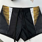 abordables short de bain homme-Homme Short de bain Short de Bain Natation Maillots de Bain Bas Natation Surf Plage Sports nautiques Mosaïque Eté Printemps