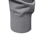 billige Herre Elite Hettegensere &amp; Sweatshirts-Herre Cardigan Genser Kofte Riflet Strikke Vanlige topper Knepp opp Knapp ned Helfarge V-hals Strikketøy Mote Arbeid Avslappet Klær Vår &amp; Vinter Navyblå Beige S M L