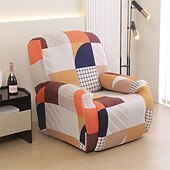 baratos Cobertura de Sofa-capa de sofá reclinável antiderrapante com tudo incluído massagem preguiçoso menino único assento capa de sofá durável poltrona capa protetora elástica para sala de estar ou móveis de escritório
