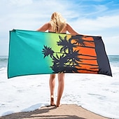 baratos conjuntos de toalhas de praia-toalha de praia de sol e praia de qualidade premium ultramacia absorvente leve durável secagem rápida design vibrante perfeito para praia piscina banhos de sol viagem acessório de verão confortável e elegante