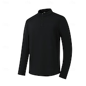 economico Felpe e Sweatshirt Elite da Uomo-Per uomo Felpe con cappuccio e zip Felpa con zip corta Nero Verde chiaro Grigio scuro Beige Colletto Mao Semplice Cool Casual Atletico Abbigliamento Felpe con cappuccio Felpe Manica Lunga