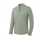 economico Felpe e Sweatshirt Elite da Uomo-Per uomo Felpe con cappuccio e zip Felpa con zip corta Nero Verde chiaro Grigio scuro Beige Colletto Mao Semplice Cool Casual Atletico Abbigliamento Felpe con cappuccio Felpe Manica Lunga