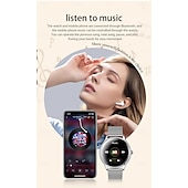 abordables Relojes inteligentes-696 QS36 Reloj inteligente 1.43 pulgada Smartwatch Reloj elegante Bluetooth ECG + PPG Podómetro Recordatorio de Llamadas Compatible con Android iOS Mujer Hombre Impermeable Control de Medios