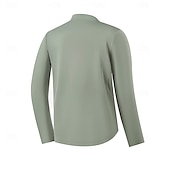 economico Felpe e Sweatshirt Elite da Uomo-Per uomo Felpe con cappuccio e zip Felpa con zip corta Nero Verde chiaro Grigio scuro Beige Colletto Mao Semplice Cool Casual Atletico Abbigliamento Felpe con cappuccio Felpe Manica Lunga