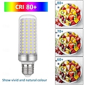 baratos Lâmpadas LED em Forma de Espiga-lâmpadas de milho LED e27 - 40w não reguláveis 175v-265v para iluminação doméstica, parede, luminárias de chão &amp;lustres 3 peças