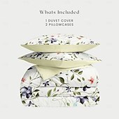 cheap 100% Cotton-100% Cotton Duvet Cover Set Floral Pattern Comforter Set Soft 3-Piece Luxury Bedding Set Home Decor Dusk Bedding Gift King Queen Full Size