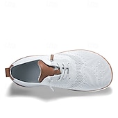 cheap Men&#039;s Sneakers-Men&#039;s Lightweight Barefoot Shoes Knit Sneakers - Breathable Casual Shoes with Lace-Up Design for Walking, Travel and Daily Wear