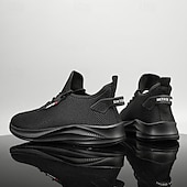 abordables Zapatillas de Correr para Hombres-Zapatillas de running de malla verde neón para hombre: zapatillas ligeras y transpirables para deportes, gimnasio y ropa informal
