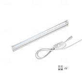 billiga LED Växtljus-30cm led växtljus ac85-265v 6w t5 rör fullspektrum fytolampor för växter grönsaksblommor frön fytoplantor lampa led växtodlingslampa eu us uk au plug