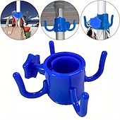 お買い得  キャンプキッチン-ビーチパラソルフック 四隅ビーチパラソルフック タオル バッグ 帽子 テントアクセサリーフック用留め具