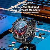 cheap Smartwatch-LOKMAT APPLLP 2 PRO Smart Watch 1.508 inch 4G LTE Cellular Smartwatch Phone 3G 4G Bluetooth Pedometer Call Reminder Heart Rate Monitor Compatible with Android iOS Women Men GPS Hands-Free Calls Media