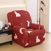 baratos Cobertura de Sofa-capa de sofá reclinável antiderrapante com tudo incluído massagem preguiçoso menino único assento capa de sofá durável poltrona capa protetora elástica para sala de estar ou móveis de escritório