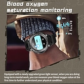 Χαμηλού Κόστους Smartwatch-696 LC17 Εξυπνο ρολόι 1.53 inch Έξυπνο ρολόι Bluetooth Υπενθύμιση Κλήσης Παρακολούθηση Δραστηριότητας Συσκευή Παρακολούθησης Καρδιακού Παλμού Συμβατό με Android iOS Γυναικεία Άντρες