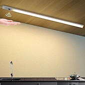 olcso szekrény világítás-2 csomagos szekrény világítás usb tápellátású intelligens led konyhai lámpa kézi seprő érzékelő lámpa nagy fényerejű háttérvilágítás szekrény szekrény fiók érzékelő lámpa 30/40 cm