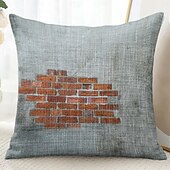 levne Vintage styl-vintage dekorativní přehoz povlak na polštáře 1ks nástěnné přestávky měkký čtvercový pohovka povlak na polštář povlak na polštář do ložnice obývací pokoj rozkládací křeslo