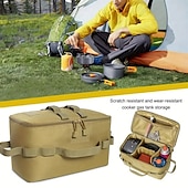 baratos Cozinha de acampamento-bolsa de armazenamento de utensílios de cozinha para acampamento, organizador de utensílios de cozinha para acampamento, bolsa de armazenamento para acampamento, bolsa de armazenamento de ferramentas