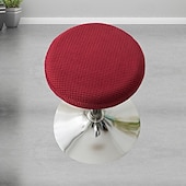 economico Fodera per sedia da pranzo-coprisedia elasticizzato cuscino rotondo cuscino morbido coprisedia corto coprisedile copriscarpe elasticizzato per casa ufficio bar ristorante coprisedia da ufficio coprisedia rotondo