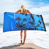 baratos conjuntos de toalhas de praia-toalha de praia de sol e praia de qualidade premium ultramacia absorvente leve durável secagem rápida design vibrante perfeito para praia piscina banhos de sol viagem acessório de verão confortável e elegante