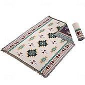 cheap Camping Accessories-Outdoor Picnic Mat, Sukley Tent Camping Blanket, Retro Camping Ethnic Style Picnic Blanket for Lunch Breaks and Naps