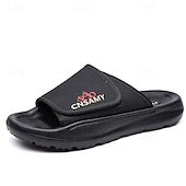preiswerte Urlaubsandalen-Verstellbare Slide-Sandalen für Herren – bequeme, rutschfeste, leichte Freizeit-Hausschuhe für drinnen und draußen