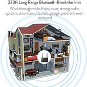 levne Bluetooth pomůcky-nové řešení bluetooth 5.4 qualcomm přijímací vysílač 2 v 1 auxrca auto tv aptx adaptive