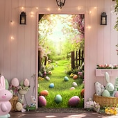 olcso Garázs- és ajtózászlók-Ajtódíszek Ajtóborítók Tojások Ajtó Tapéta Ajtófüggöny Dísz Háttér Beltéri/Kültéri Ajtó Banner Elülső Ajtóra Farmház
