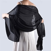 billiga bröllop gäst wraps-sjal wraps för kvinnor bröllopskväll chiffong mjuka sjalar för bröllop gäst brudscarf