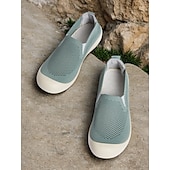 economico Ballerine da donna-scarpe slip-on leggere e traspiranti da donna in rete: scarpe casual da passeggio per viaggi, attività all&#039;aperto e comfort quotidiano