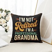 billige &quot;Quotes&amp;Saying Style&quot;-vintage dekorative putetrekk 1 stk morsomt sitat myk firkantet sofa putetrekk putetrekk for soverom stue sofa stol