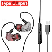 levne Drátové špunty do uší-kabelová sluchátka s mikrofonem 3,5mm sluchátka do uší zvuková izolace vodotěsná bezšňůrová stereo sluchátka bohaté basy s 1,2metrovým kabelem ovládání hlasitosti pro telefon notebook pc tablet mp3 přehrávač