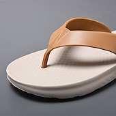 preiswerte Urlaubsandalen-Flip-Flops für Herren – strapazierfähige EVA-Sohle mit bequemen Riemen für Strand, Pool und lässige Sommerkleidung