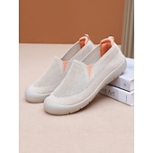 economico Ballerine da donna-scarpe slip-on leggere e traspiranti da donna in rete: scarpe casual da passeggio per viaggi, attività all&#039;aperto e comfort quotidiano