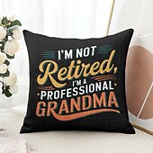 billige &quot;Quotes&amp;Saying Style&quot;-vintage dekorative putetrekk 1 stk morsomt sitat myk firkantet sofa putetrekk putetrekk for soverom stue sofa stol