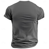 cheap Men&#039;s Funny T shirts-Men&#039;s Funny Slang T Shirt Short Sleeve T shirt 3D Print Crew Neck Shirt Fashion Daily Street Daily Blue Green Dark Gray Summer Spring Clothing Apparel S M L XL XXL XXXL