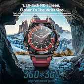 abordables Relojes inteligentes-LOKMAT ATTACK 3 PRO Reloj inteligente 1.39 pulgada Smartwatch Reloj elegante Bluetooth Podómetro Recordatorio de Llamadas Seguimiento de Actividad Compatible con Android iOS Mujer Hombre Larga espera