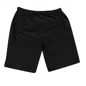 preiswerte Klassiker-Herren Shorts Kurze Hosen Shorts aus Baumwollleinen Sommer-Shorts Strandshorts Kurze Hosen Tasche Kordelzug Elastische Taille Glatt Komfort Atmungsaktiv Kurz Urlaub Festtage Strand Hawaiianisch Boho