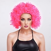economico Parrucche trendy sintetiche-Parrucche sintetiche Yaki liscia Con frangia A macchina Parrucca Corto Oro chiaro Violetto Marrone chiaro Marrone scuro A1 Capelli sintetici Per uomo Biondo