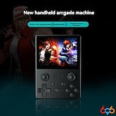 economico Console per videogiochi-lettori di videogiochi portatili retrò console per videogiochi gamepad macchina da gioco tascabile sistema linux x5