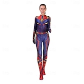 preiswerte Damenkostüme-Superheld Zentai-Anzüge Kostüm Bodysuits Karnevalskostüm Cosplay Film Cosplay for Damen Mädchen Kinder Erwachsene Halloween Karneval Leistung Party Junggesellinnenabschiedsparty