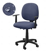 economico Copertura per sedia-2 pezzi/set coprisedia da ufficio in jacquard resistente all&#039;acqua - elasticizzato, sfoderabile &amp;lavabile