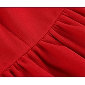 billige Kjoler-Retro / vintage 1950-tallet Cocktail Kjole Kjoler A-linje Kostyme Dame Karneval Nytt År Maskerade Fritid / hverdag Utdrikningslag Voksne Kjole