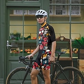 Недорогие Комплекты мужской одежды-Муж. Велокофты и велошорты Мультипликация С короткими рукавами Велоспорт Наборы одежды с 3 задними карманами Горные велосипеды Шоссейные велосипеды